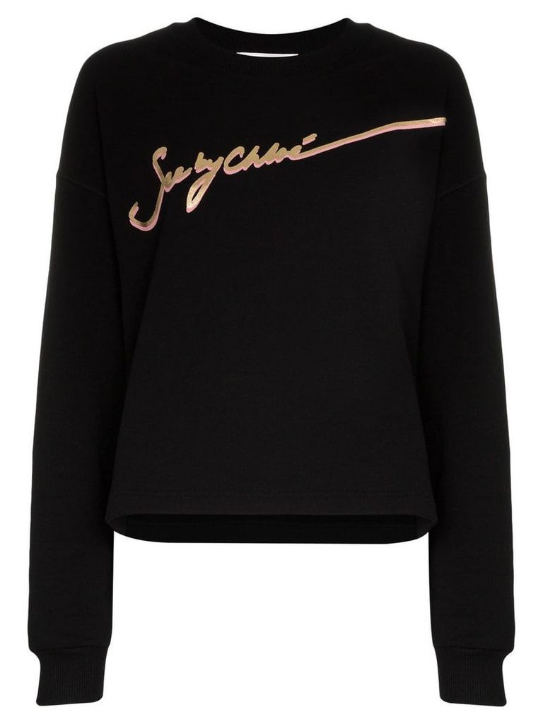 See by Chloé signature logo sweatshirt - Black
