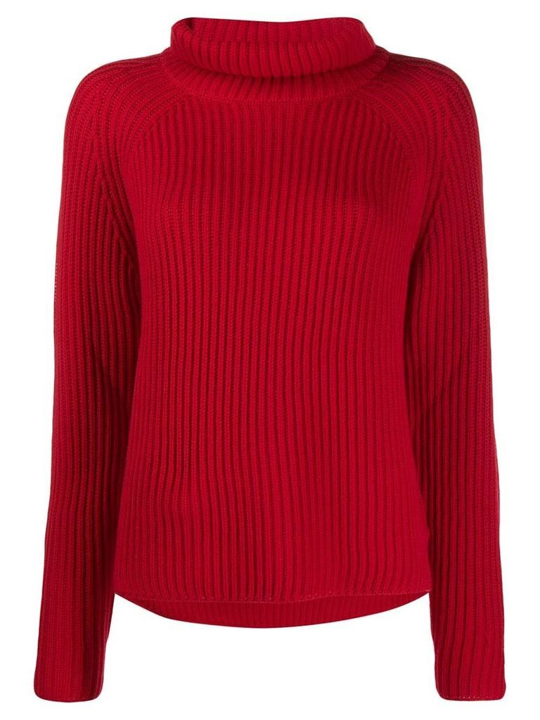 Sminfinity roll neck jumper - Red