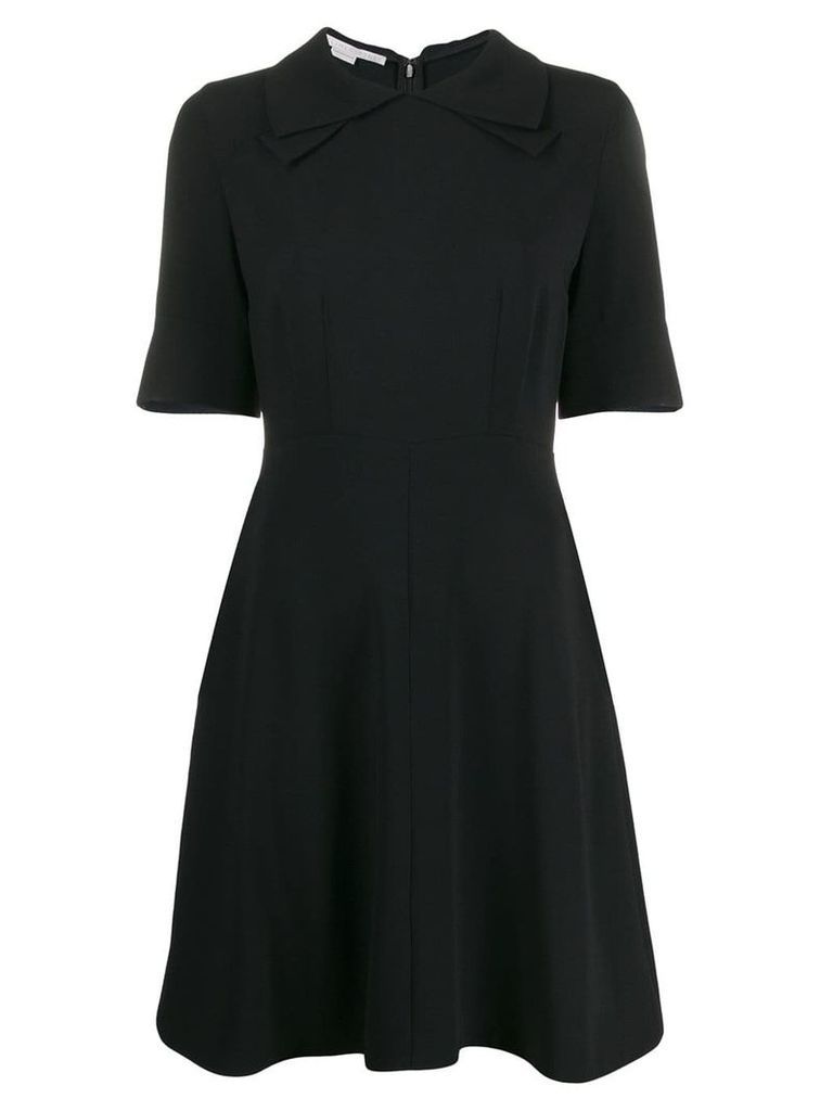 Stella McCartney pleated collar dress - Black