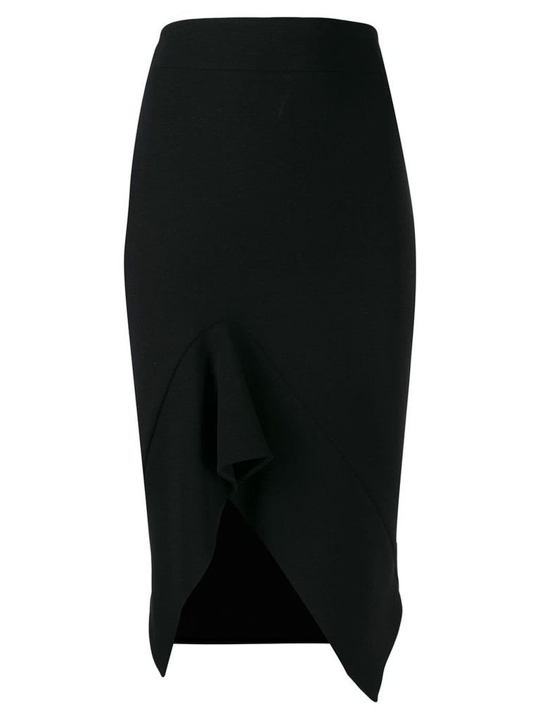 Tom Ford asymmetric pencil skirt - Black