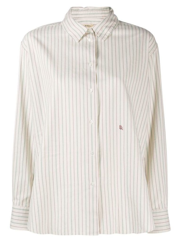 Bellerose striped shirt - NEUTRALS