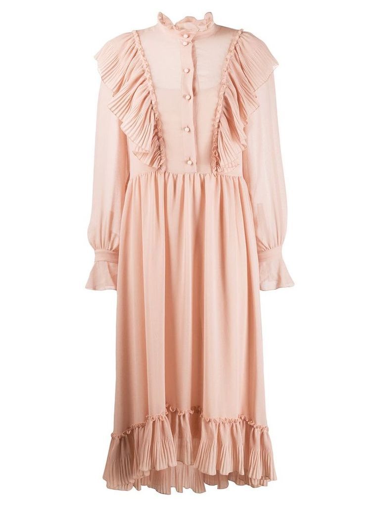 See By Chloé Neo-Victorian dress - NEUTRALS