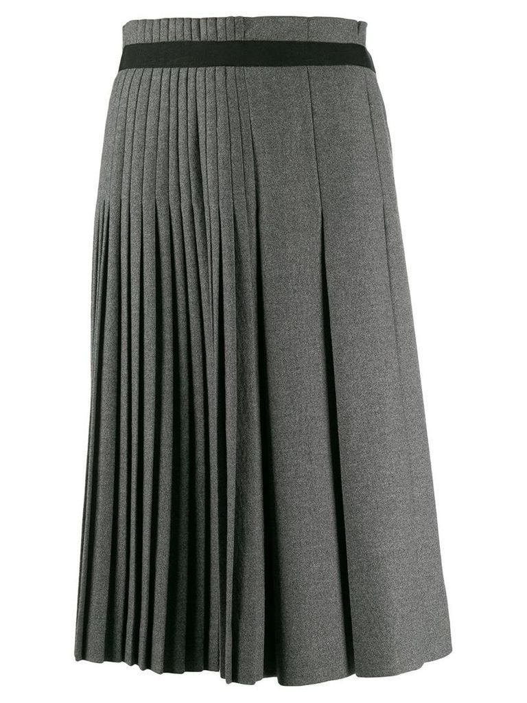 Ermanno Scervino pleated midi skirt - Grey