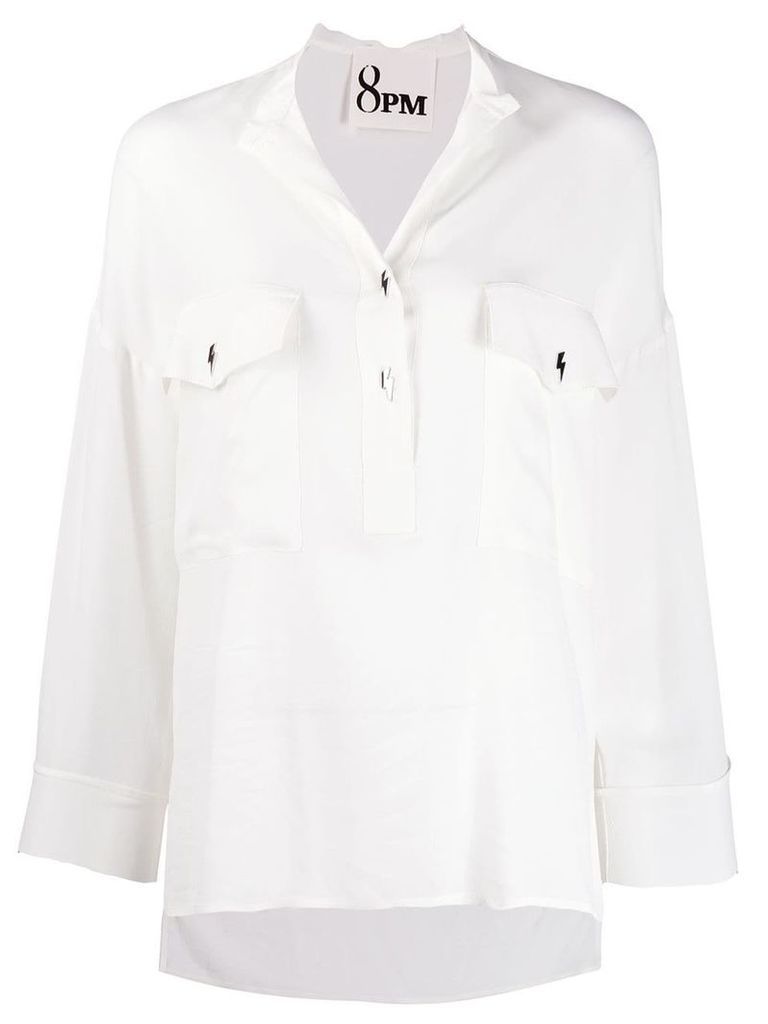 8pm loose fit blouse - White
