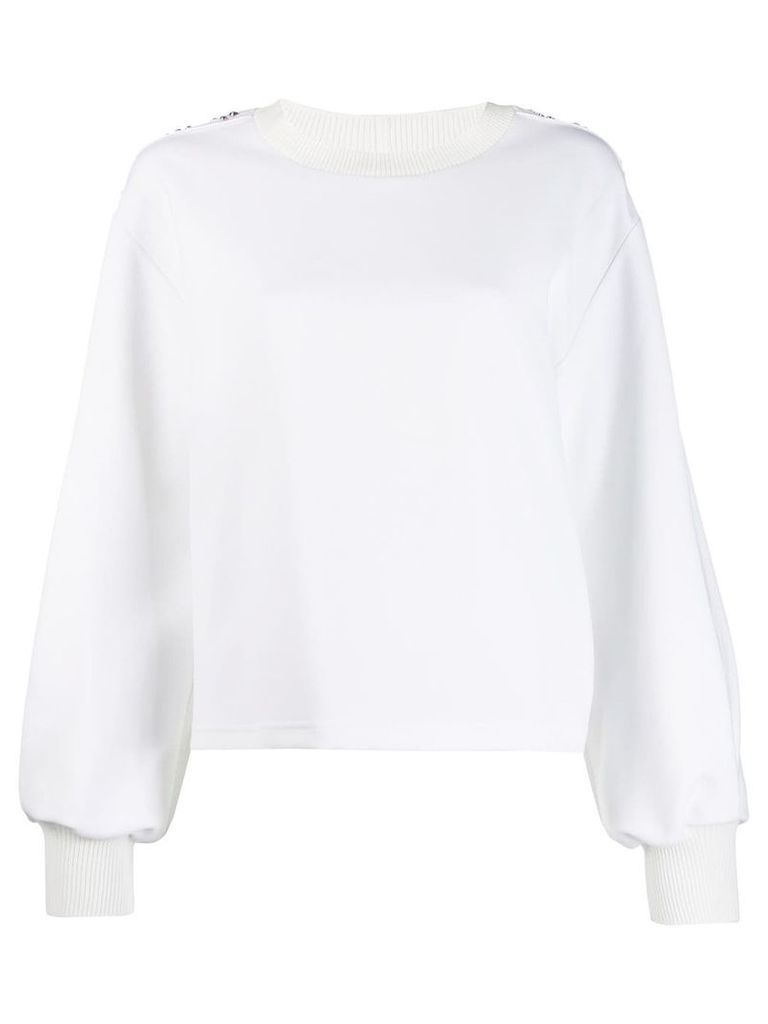Iceberg studded sweatshirt - White
