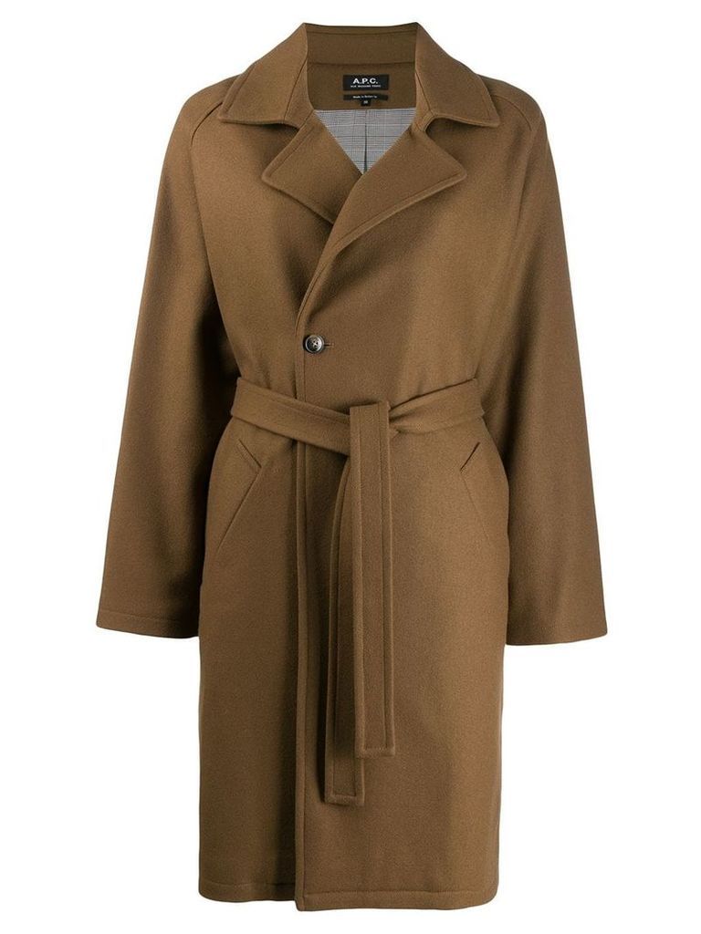 A.P.C. trench coat - Brown