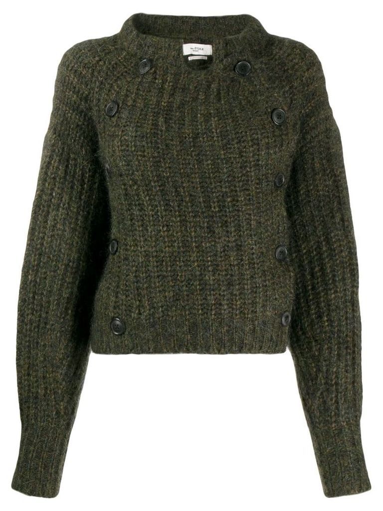 Isabel Marant Étoile double breasted jumper - Green