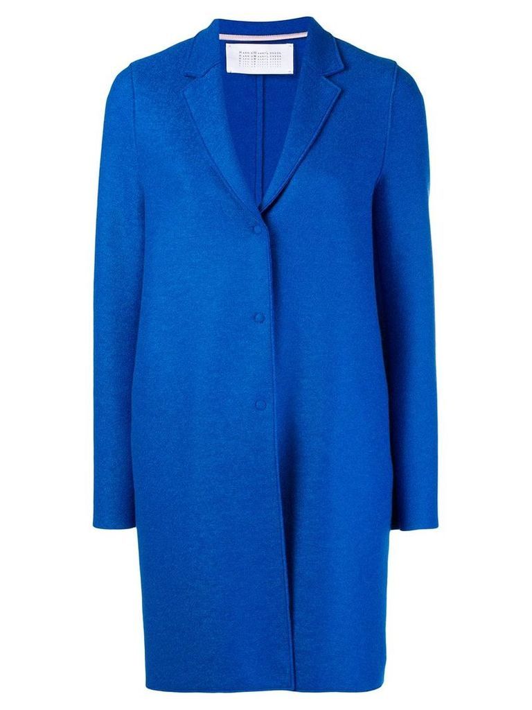 Harris Wharf London cocoon pea coat - Blue