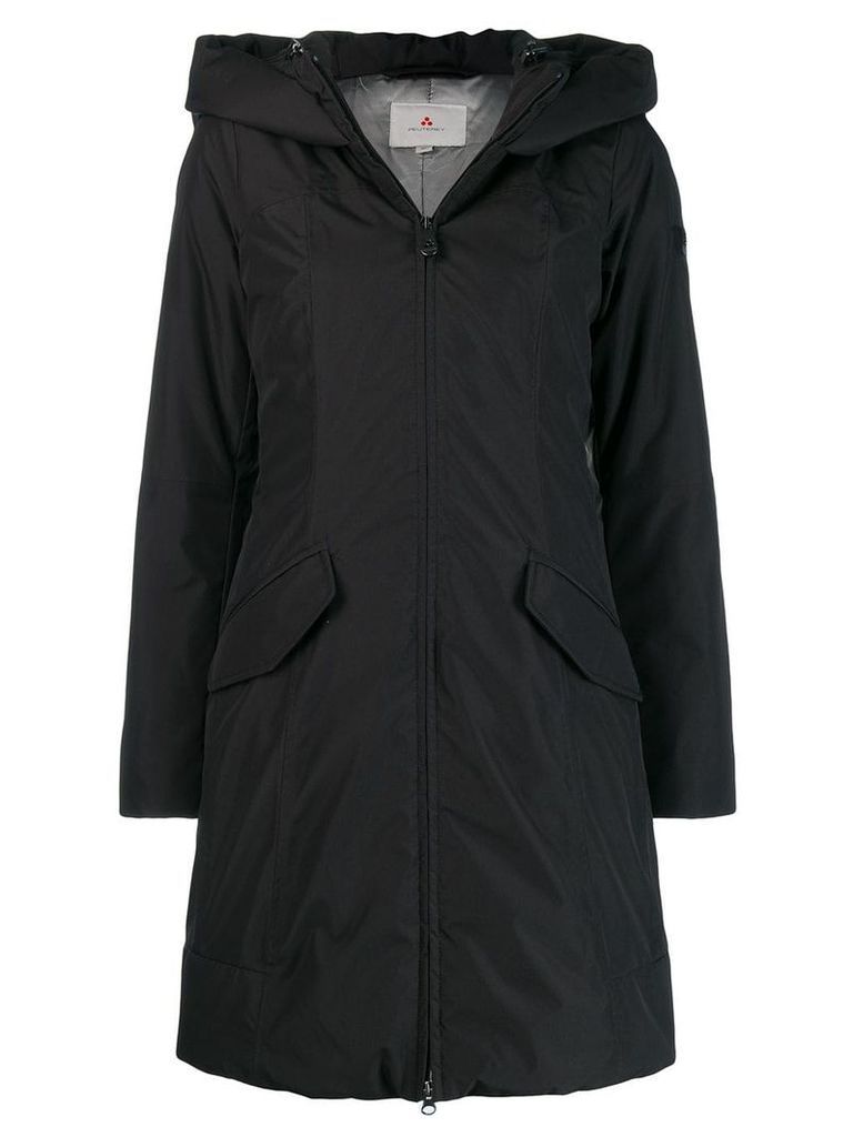 Peuterey hooded coat - Black
