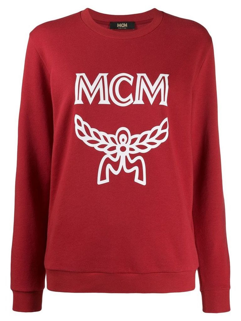 MCM Logo Group sweatshirt - Red