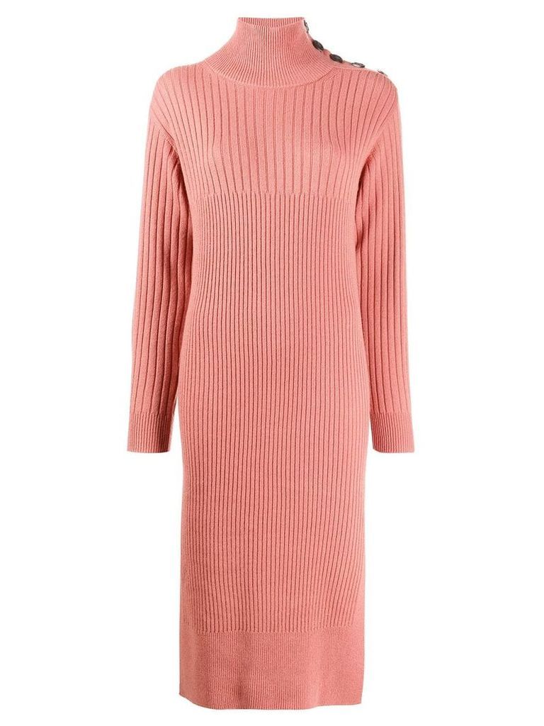 See By Chloé knitted jumper dress - PINK
