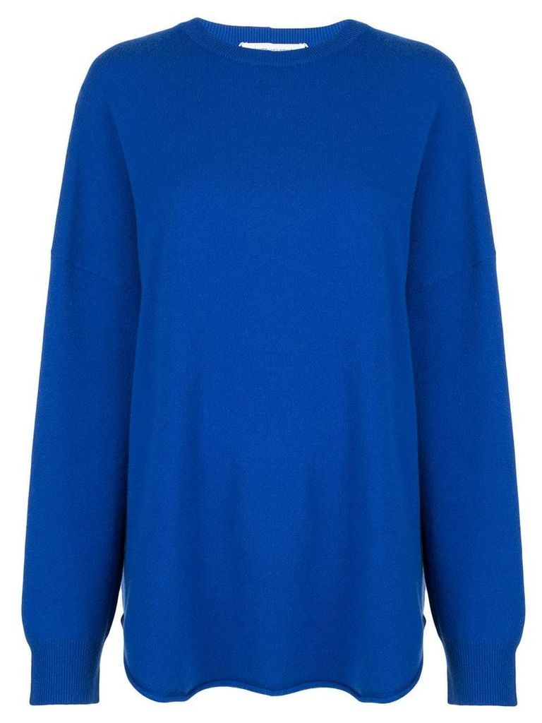 Extreme Cashmere oversized knit jumper - Blue