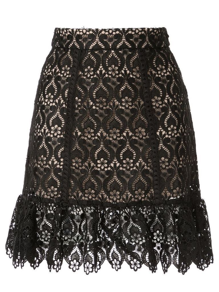 We Are Kindred Romily lace mini skirt - Black