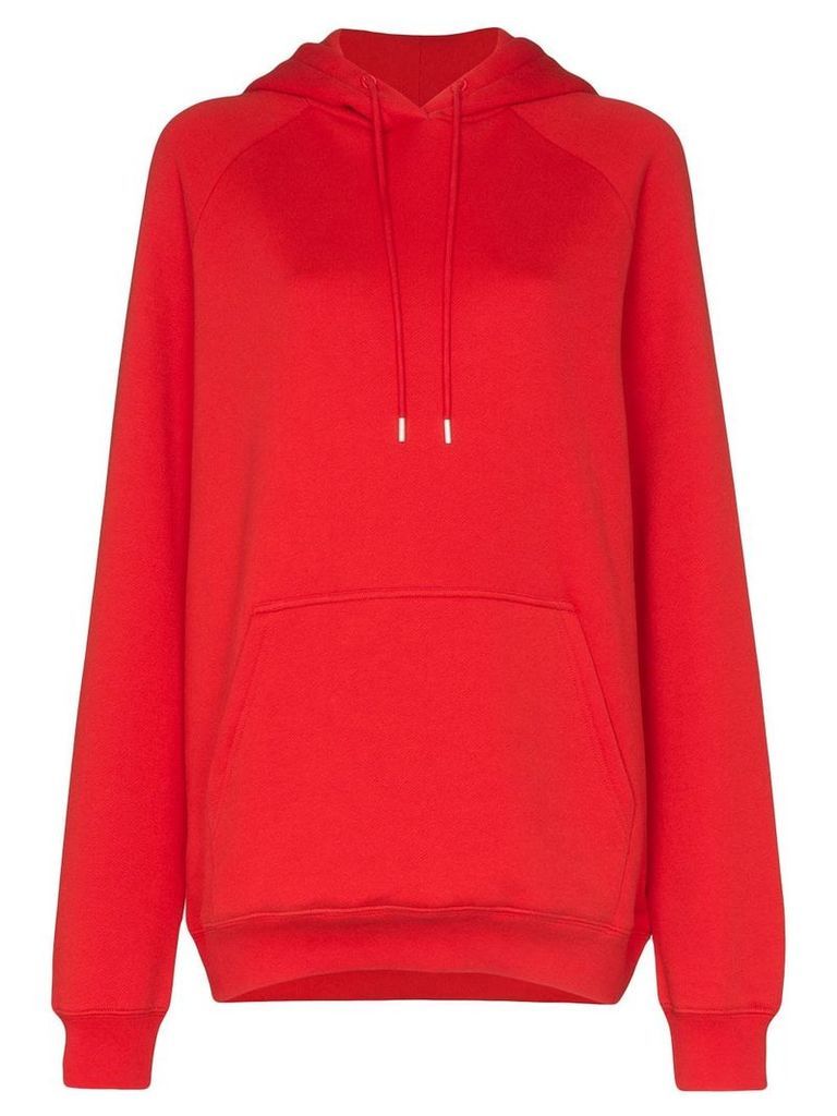 Ninety Percent oversized hoodie - Red