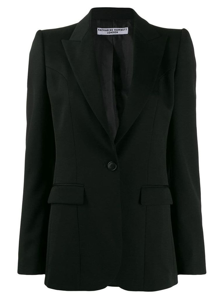 Katharine Hamnett London structured classic blazer - Black