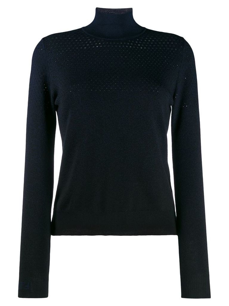 Fendi long sleeved sweater - Blue