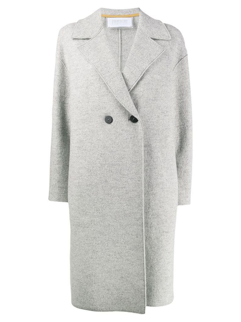 Harris Wharf London double-breasted coat - Grey