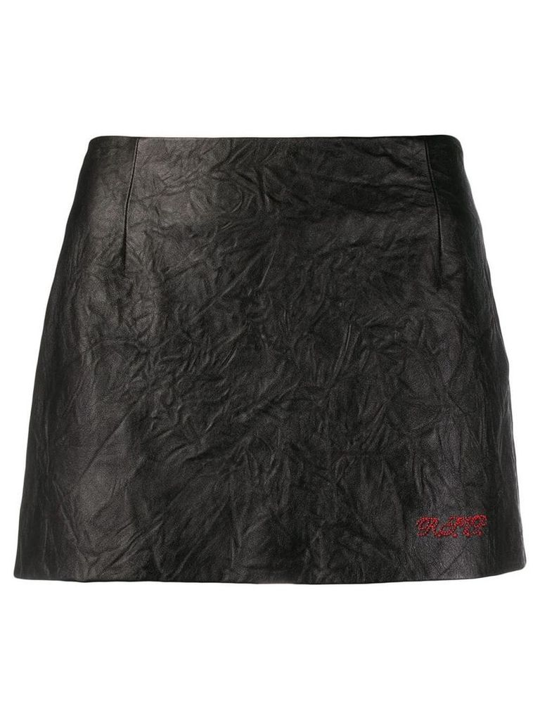 Philosophy Di Lorenzo Serafini textured mini skirt - Black