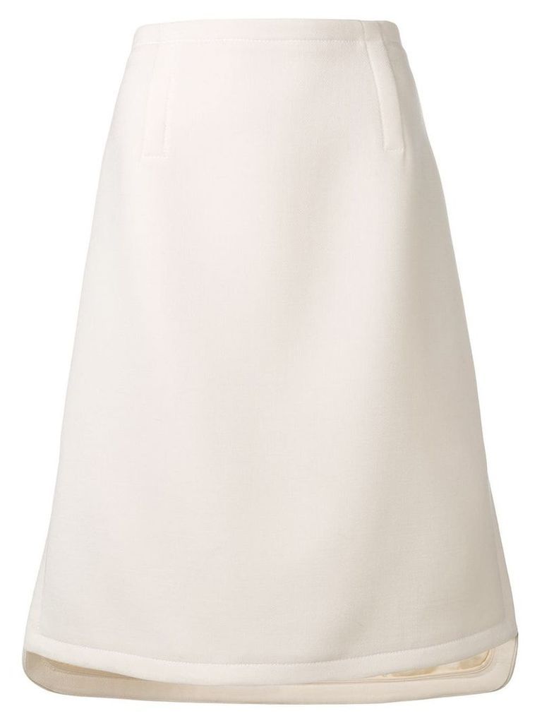 Marni high-waisted skirt - NEUTRALS