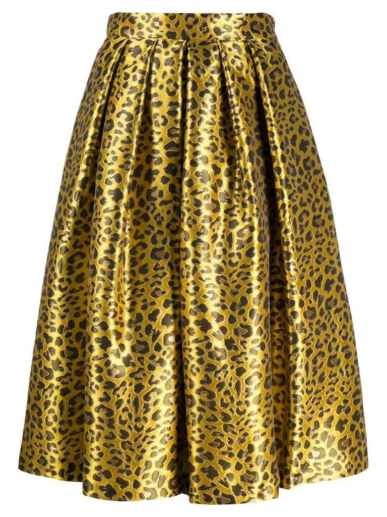 Ultràchic animal print skirt - Yellow