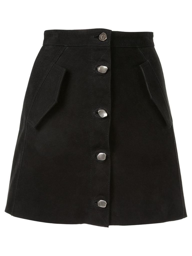 Aje leather mini skirt - Black
