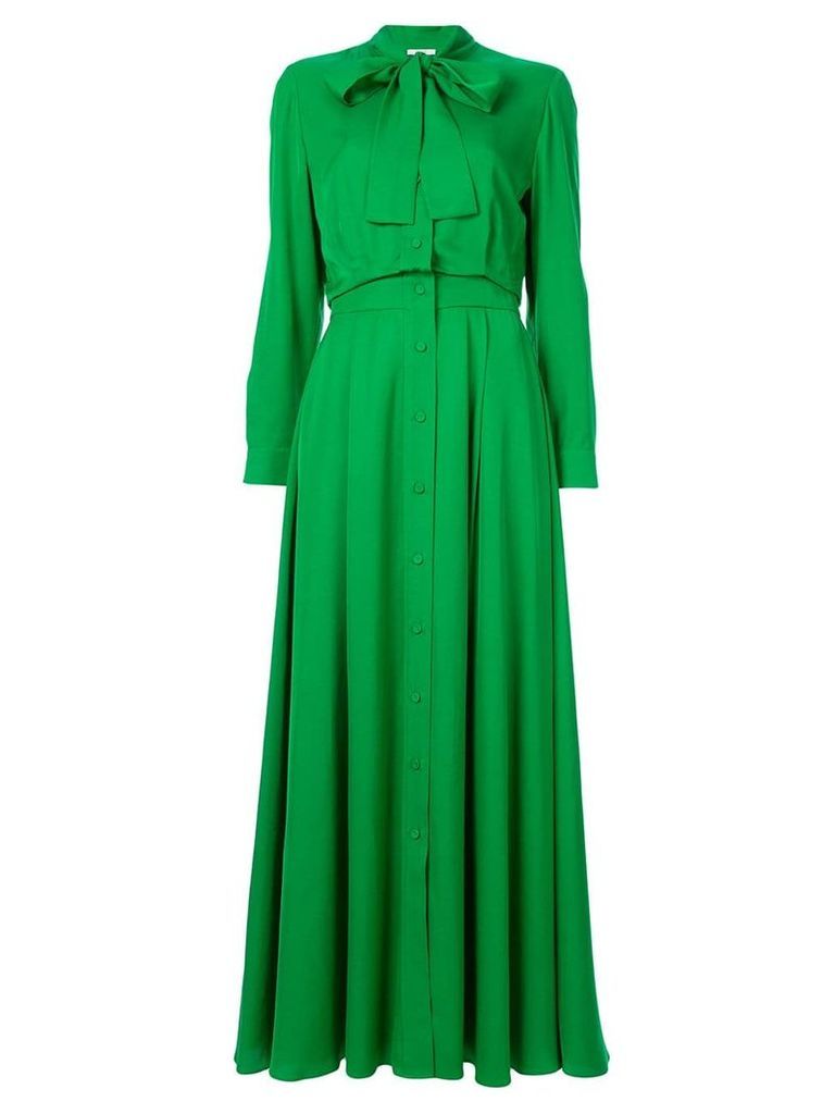 Layeur long-sleeve maxi dress - Green