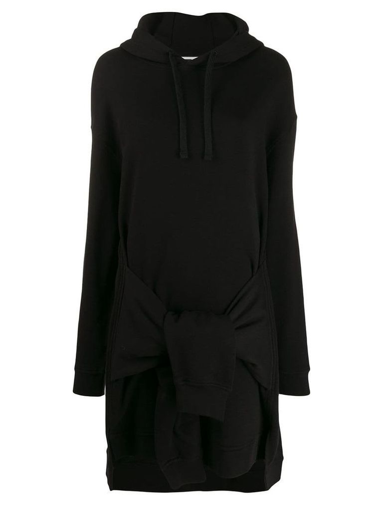 McQ Alexander McQueen hooded jumper dress - Black