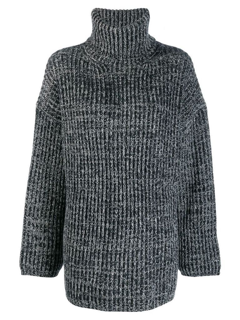 Acne Studios ribbed high-neck sweater - Grey