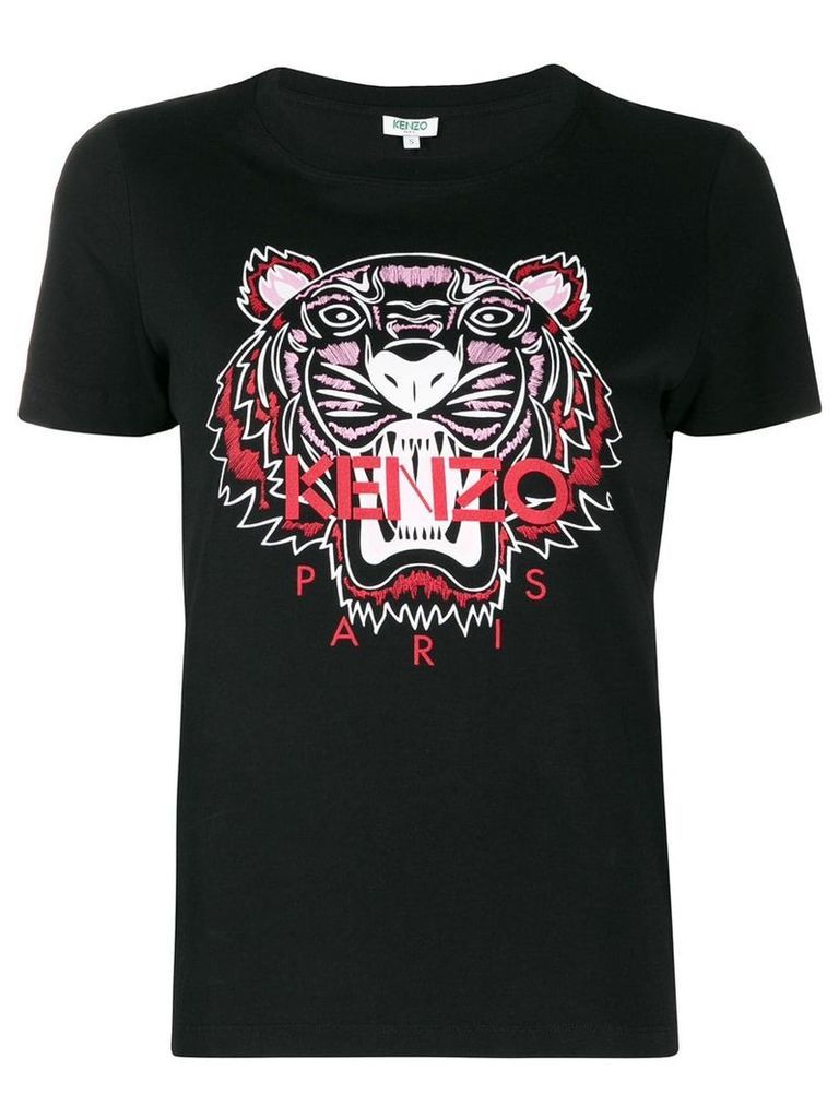 Kenzo Tiger print T-shirt - Black