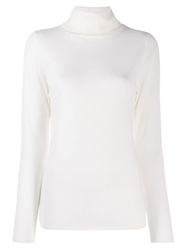 Allude roll neck jumper - NEUTRALS