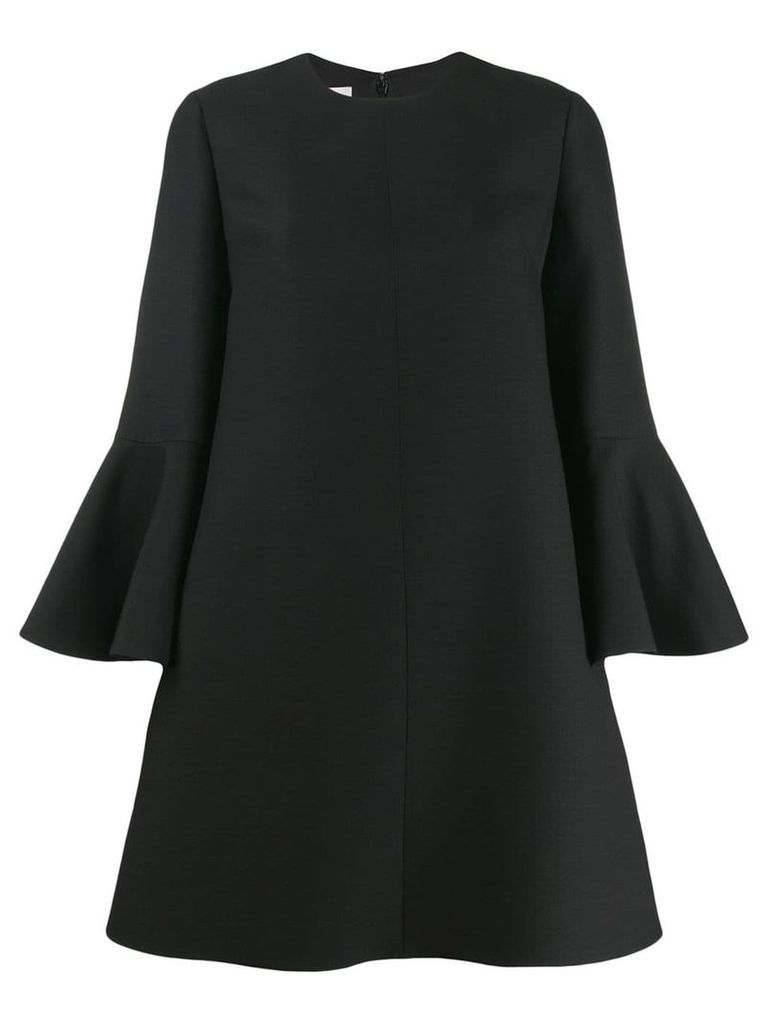 Valentino bell sleeve dress - Black
