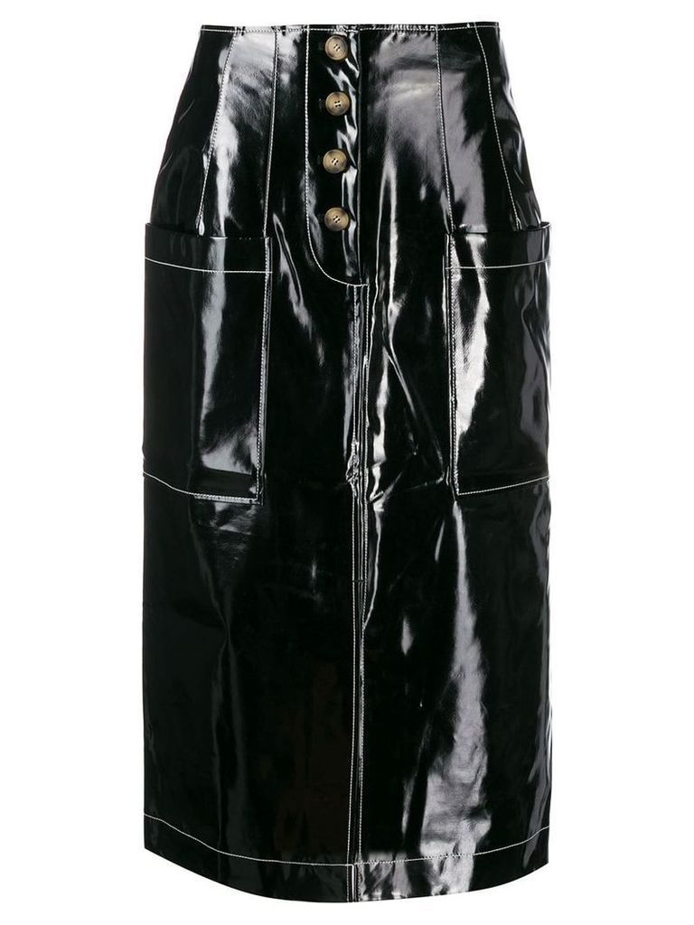 Rejina Pyo high-waisted midi skirt - Black
