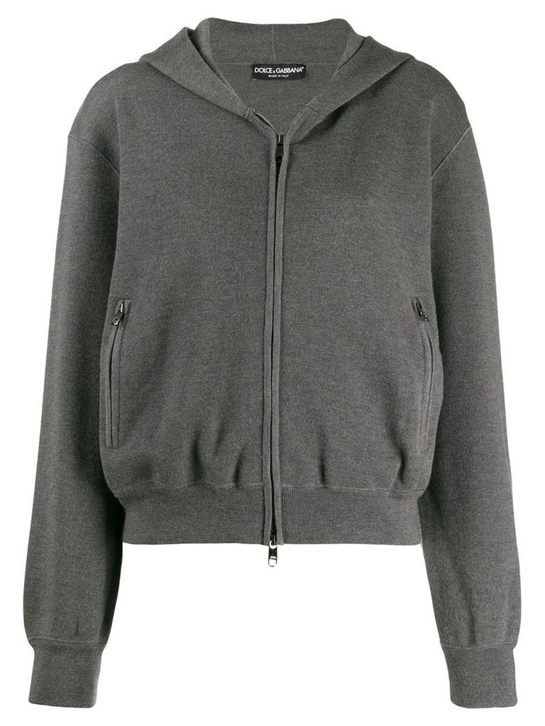 Dolce & Gabbana cashmere hoodie - Grey