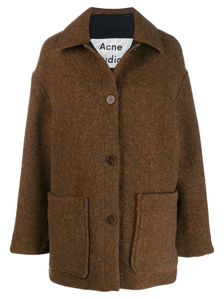 Acne Studios cocoon coat - Brown