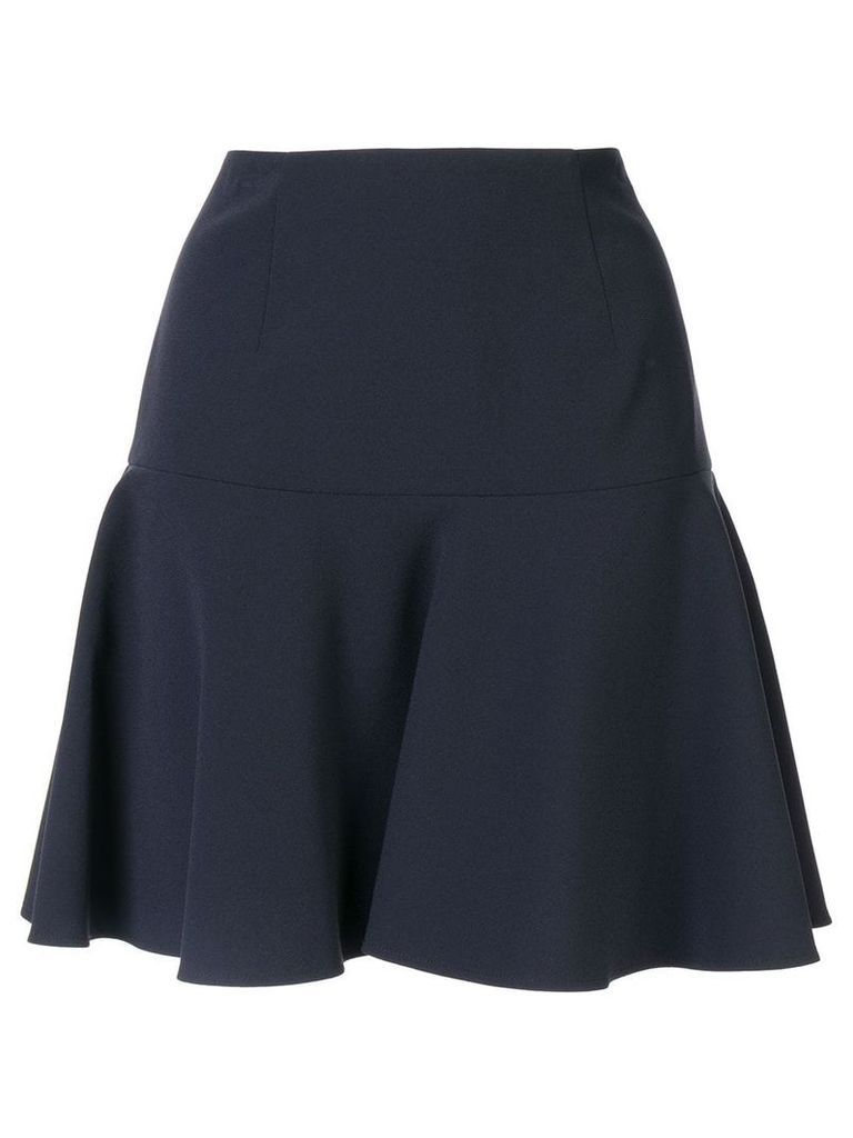 Paule Ka ruffle mini skirt - Blue