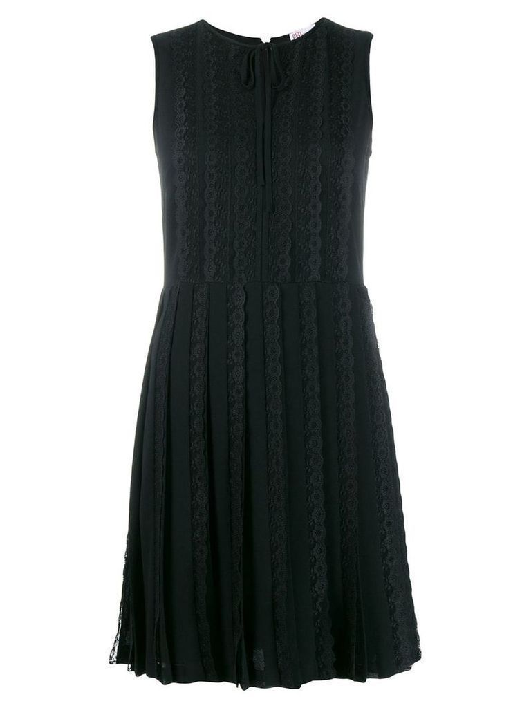 RedValentino laced sleeveless dress - Black