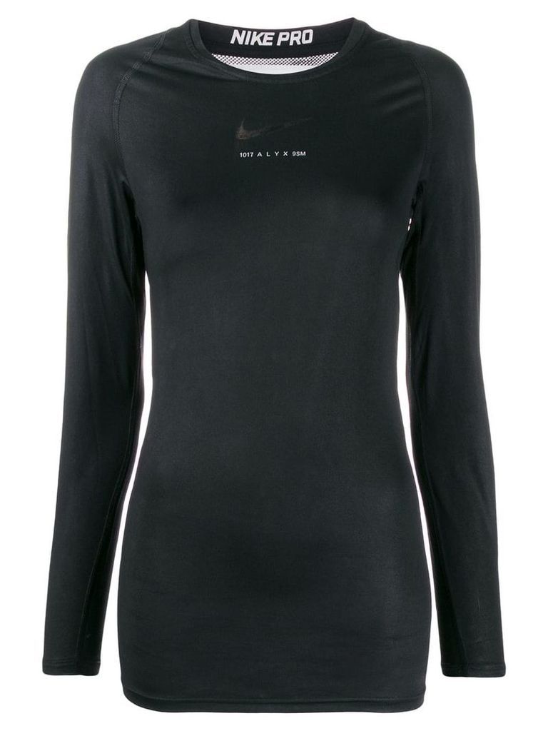 1017 ALYX 9SM Nike logo sweatshirt - Black