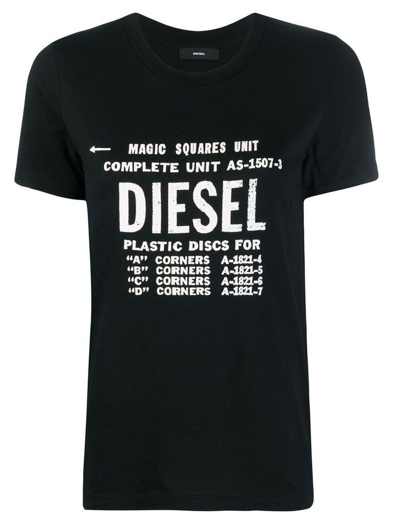 Diesel T-Sily-ZF T-shirt - Black