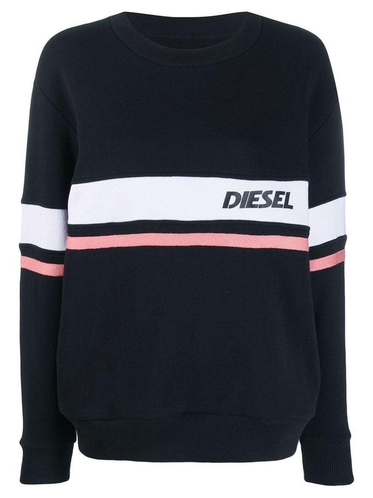 Diesel logo sweatshirt - Black