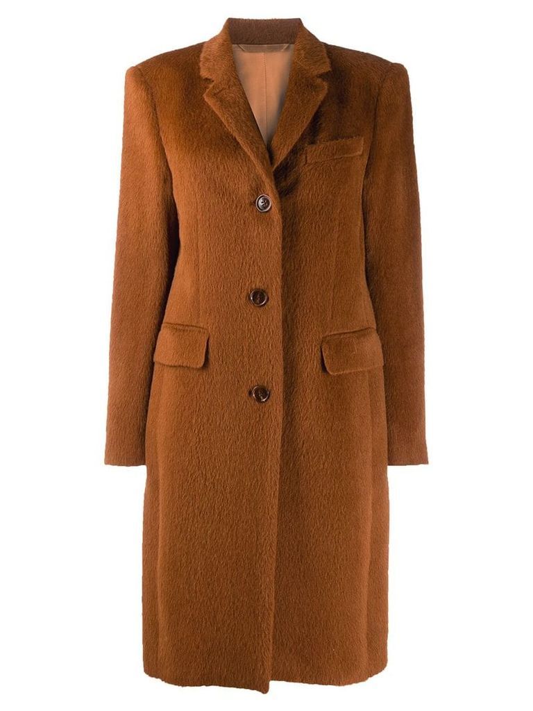 Acne Studios Crombie coat - Brown
