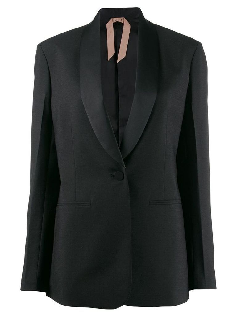 Nº21 shawl collar blazer - Black