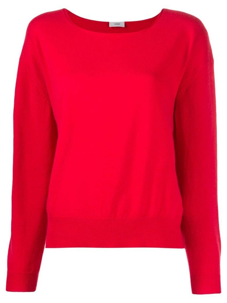 Closed cashmere fine knit jumper - Red