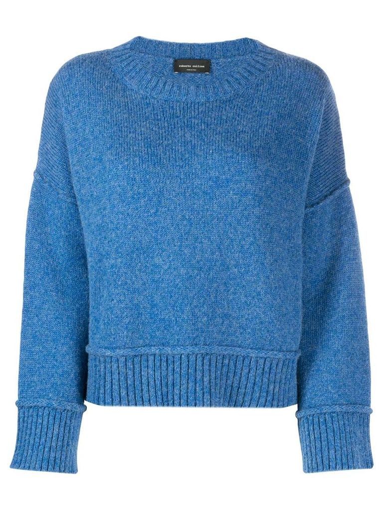 Roberto Collina knitted jumper - Blue