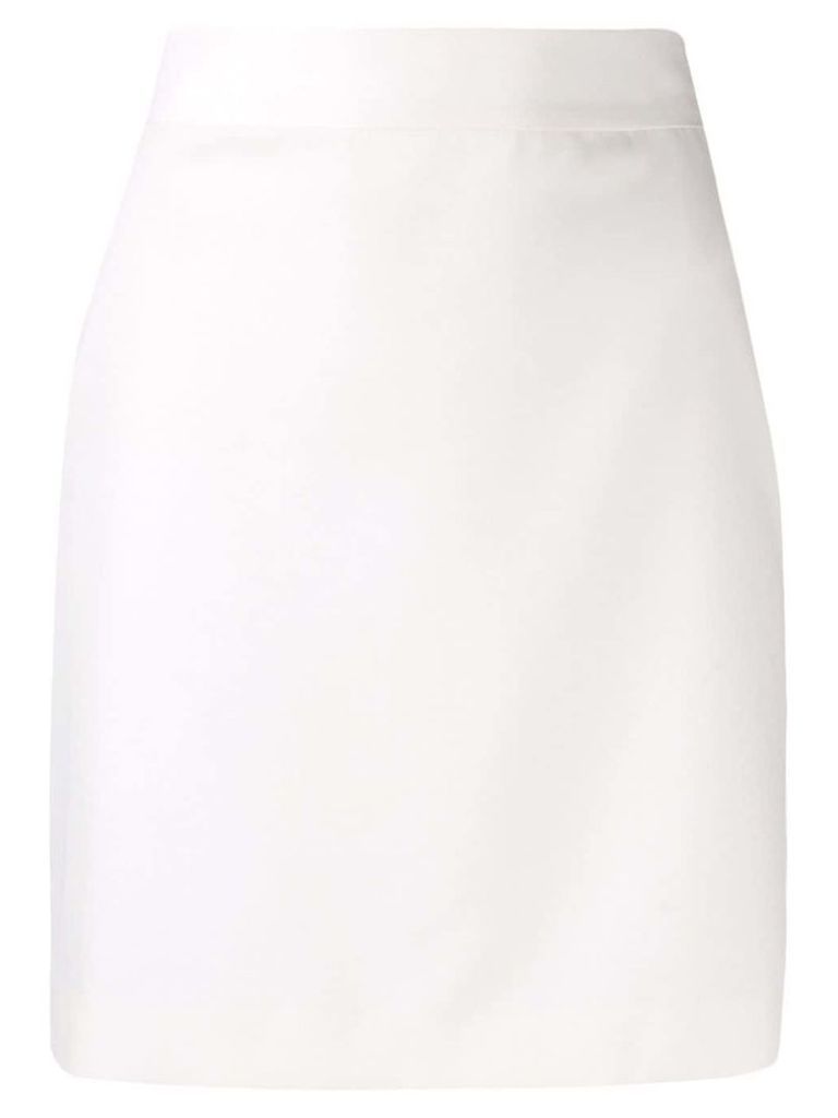 House of Holland straight short skirt - White