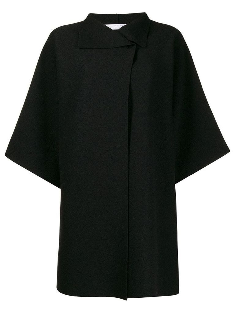 Harris Wharf London wide sleeve oversized coat - Black