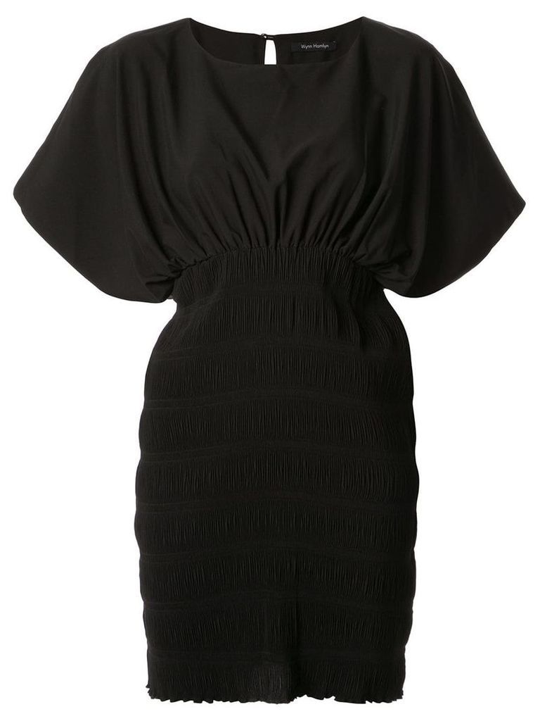 Wynn Hamlyn Wave Mini Dress - Black