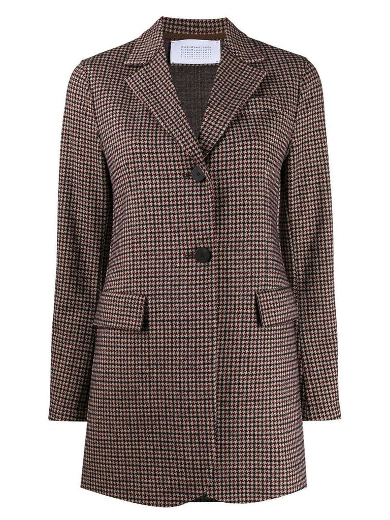 Harris Wharf London single breasted tweed jacket - Neutrals