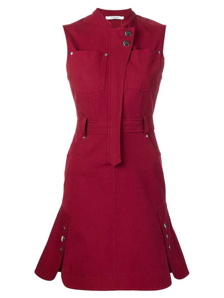 Derek Lam 10 Crosby sleeveless utility dress - Red