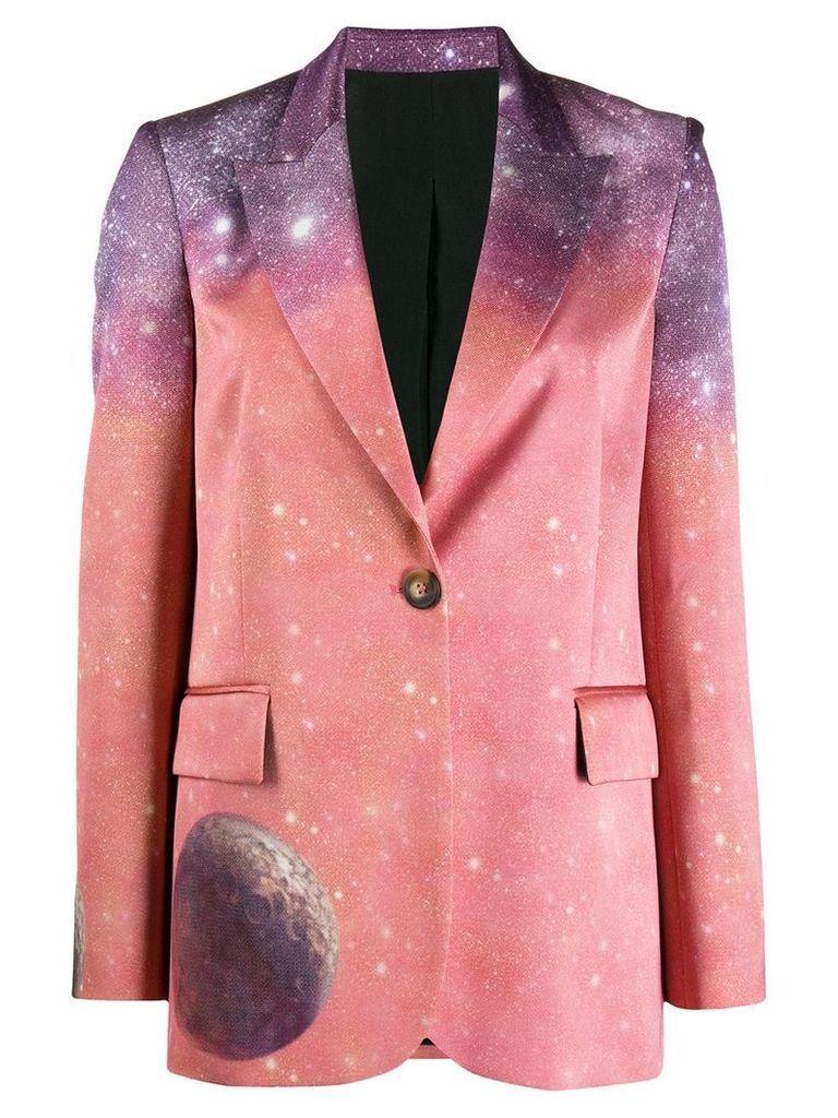 Pinko space print blazer