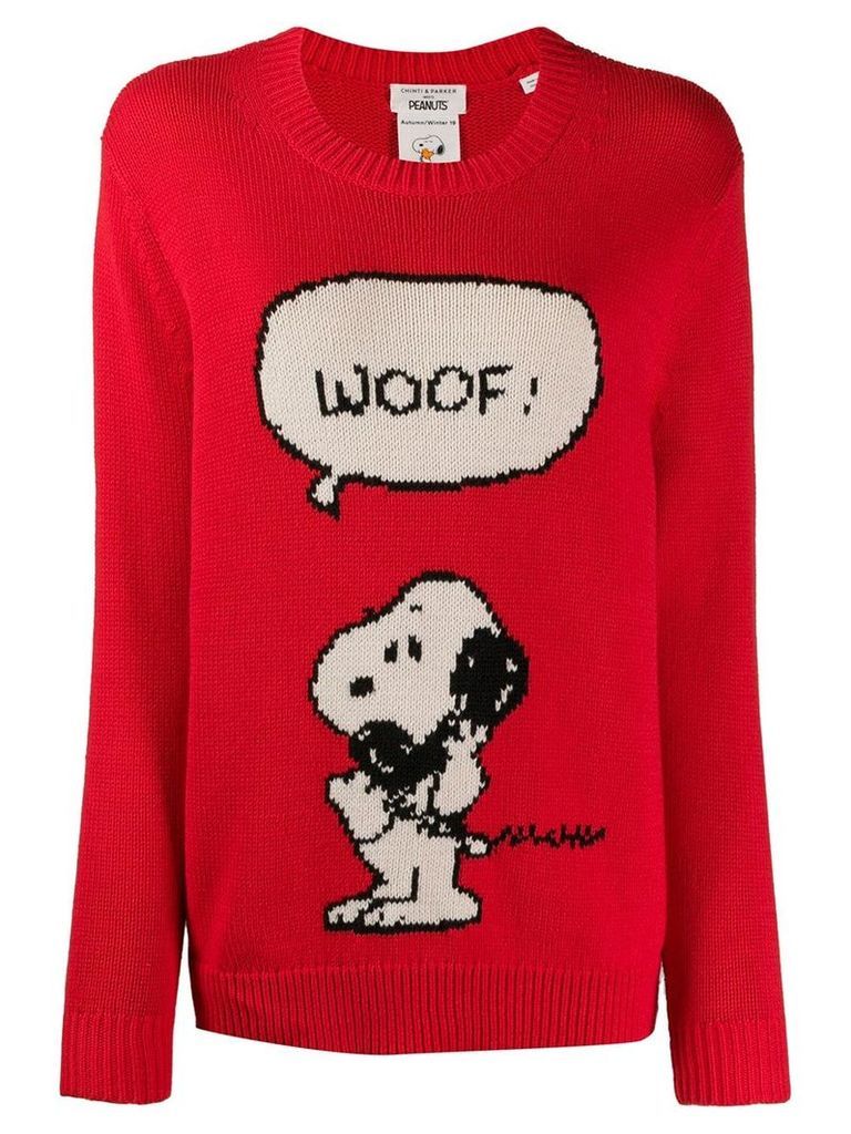 Chinti and Parker Snoopy jumper - Red
